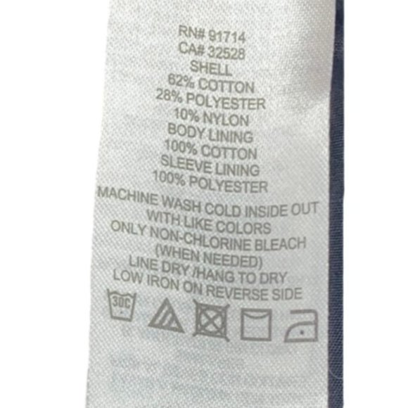 NWOT ARMANI EXCHANGE GRAY HOODED COAT - LARGE - Picture 7 of 7